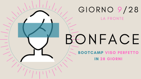 bonface chiara bonel misurina massaggio viso fronte forehead rughe