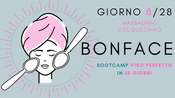 bonface chiara bonel misurina massaggio viso yoga face cucchiaio